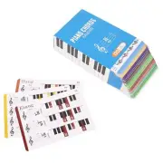 Piano Chord Flashcards Educational for Piano Players Piano Keyboard Beginner