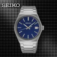 在飛比找momo購物網優惠-【SEIKO 精工】CS 紳士時尚簡約腕錶-藍/SK027(