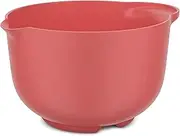 Mepal Mixing Bowl Chef it, Non-Slip Base, Microwave & Dishwasher Safe, Bowl, Material Resists up to 110°C, 230°F, 3000 ml, Coral