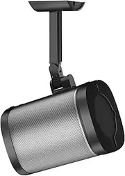 Adjustable Wall Mount and Ceiling Mount for Sonos One/One SL Swivel & Tilt Adjustments Mounting Brackets for Sonos One Speaker, Black