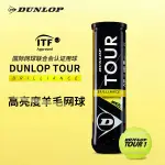 DUNLOP鄧祿普網球加亮網球練習比賽用球TOUR BRILLIANCE 2024新球