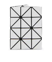 geometric-print rectangle-shape wallet One size White