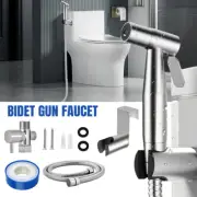 Handheld Bidet Gun Faucet Sprayer for Toilet-Adjustable Water Pressure Jet Spray
