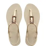 HAVAIANAS YOU PARATY BUCKLE 哈瓦仕 女生 米色 T形鞋帶 涼鞋 4148917-0121W