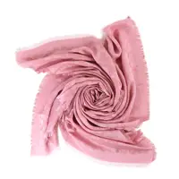 在飛比找PChome24h購物優惠-COACH 大C莫代爾棉薄方巾-粉色