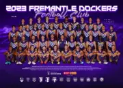 FREMANTLE DOCKERS AFL FOOTBALL TEAM PLAYERs POSTER, BARGAIN,1