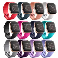 在飛比找蝦皮購物優惠-矽膠錶帶 錶带 适用于Fitbit Versa 2 手錶錶帶