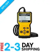 High-Accuracy OBD II Scan Tool - Multi-Language Engine Diagnostic Reader