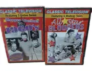 [D5] --- Two Blooper DVD's Old Time Stars & 1960s TV New Still Sealed
