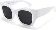 [FEISEDY] Vintage Cat Eye Sunglasses for Women Trendy Big Frame Womens Shades B2378