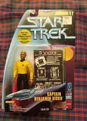 Star Trek Deep Space Nine Captain Benjamin Sisko Action Figure MIP