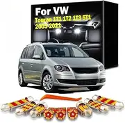 LED Interior Dome Map Trunk Glove Box Light Kit, For VW Touran 1T1 1T2 1T3 5T1 2003-2018 2019 2020 2021
