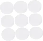 KOMBIUDA Travel-Friendly Chess Board Set 30pcs Round Plastic Chess Pieces Easy to Carry Store