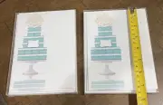 Anna Griffin Note Card Making Kit Makes 20 Cards 5”x7” Wedding Cake NEW