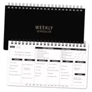 2025 Weekly Planner Spiral Bound, Weekly Planner Undated, 11.2'' x 6.3'',