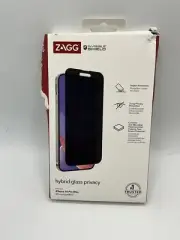 ZAGG Invisible Shield Hybrid Glass privacy Screen Protector iPhone 14 Pro Max