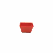 Melamine Square Bowl Red 90x55mm Ryner Commercial Plastic Serving Soup Bowls