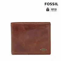 在飛比找蝦皮商城優惠-【FOSSIL 官方旗艦館】Ryan 咖啡色真皮RFID實用