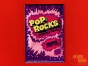 Pop Rocks Grape candy package art 2x3" fridge/locker magnet vintage