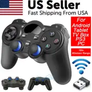 2.4G Wireless USB Game Controller Gamepad Joystick for PS3 Android TV Box Laptop