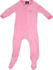 Denver Broncos Sleeper Coverall Infant Baby Pink Girls Pajamas