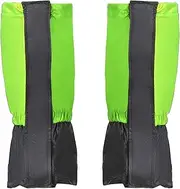 [uxcell] Leg Gaiters, Waterproof Shoe Covers Hiking Gaiters Snow Boot Gaiter, Lime Green, S