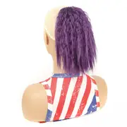 Short Fluffy Drawstring Perm Curly Ponytail Wig in 73c Colour