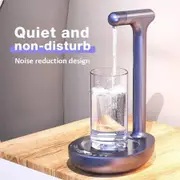 Automatic Water Dispenser Water Pump For Bedroom Camping Kitchen USB Charging Desktop Water Bottle Dispenser Drinking Water Pump Color Navy Blue