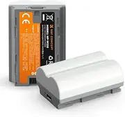 K&F Concept 2 Pack 2400mAh NP-W235 Battery, Camera Battery with Type C Fast Charging, No Need Extra Charger for Fujifilm X-T5, X-S20, X-H2, X-H2S, GFX 100S, GFX 50S II, X-T4