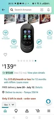 Language Translator Device Two Way Instant Voice Translator Support 106...