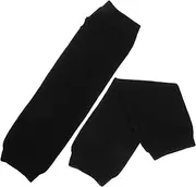[SAFIGLE] 4 Pairs Arm Warmers Long Arm Sleeves with Thumb Hole Thermal Compression Sleeves Fingerless Gloves to Elbow