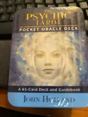 The Psychic Tarot Oracle Deck by John Holland 65 Cards & Guidebook Complete