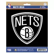 Fanmats NBA Brooklyn Nets Decal Matte 5"X6.25" Auto Boat Cooler Luggage