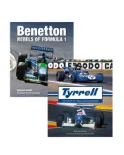Benetton Rebels of Formula 1 Tyrrell Racing Organisation 2 Book Set