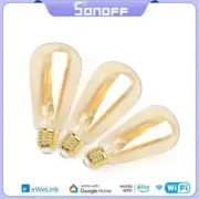 SONOFF B02-F-ST64/A60 Smart Wi-Fi LED Filament Bulb Energy Saving Light Dimmable
