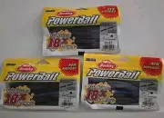 Set Of 3 Berkley Powerbait 6" Straight Money Margarita Red