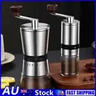 AU Hand Coffee Mill Ceramic Burr Coffee Bean Grinder with Hand Crank Detachable