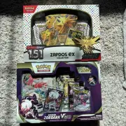 Pokemon TCG 151 Zapdos ex AND Hisuian Zoroark Vstar Premium Collection, BOTH.