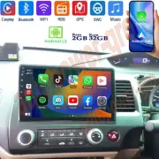 FOR 2006-2011 HONDA CIVIC HEAD UNIT APPLE CARPLAY & ANDROID 13 MIRROR LINK +CAM (for: Honda Civic)