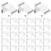 50 Pcs Christmas Light Hooks Hanging Clips Lantern Xmas Outdoor Gutter