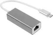 HONMEET Type C Gigabit Ethernet Adapter USB C to Network Converter Portable Design for Home Office Tv and Monitor Use Driver Ethernet