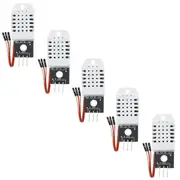 Temperature and Humidity Sensor for , for - Including Connection Cable, 5 Pieces As Shown