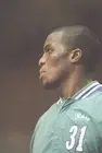 Malik Rose Charlotte Hornets stands on the court before a game aga- Old Photo
