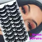 Wispies Fluffy 3D Mink Hair Lash Extension Full Volume Thick False Eyelashes