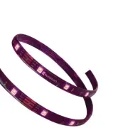EcoSmart 9.8 ft. RGB Color Changing Dimmable USB Powered LED Black Strip Light