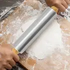 Load-bearing Rolling Pin Cake Dough Roller Adjustable Stainless Steel