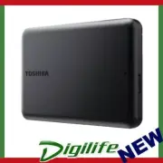 Toshiba Canvio Partner A5 2TB USB-C Portable Hard Drive - Black