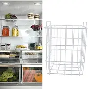 Chest Freezer Baskets, Deep Freezer Organizer Bins, Metal Wire Baskets, Freezer Wire Baskets High Capacity Deep Refrigerator Organizer Basket for Kitchen Food (Height 315mm)