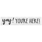 Teacher Created Resources Modern Farmhouse Yay! You're Here! Banner (TCR8510)