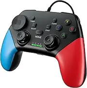 Atanivo Wired Gaming Controller fo Switch, Windows PC iOS Android Steam/Steam Deck, Plug and Play Gaming Gamepad, Video Game Controller with Motion, Vibration, Wake-Up